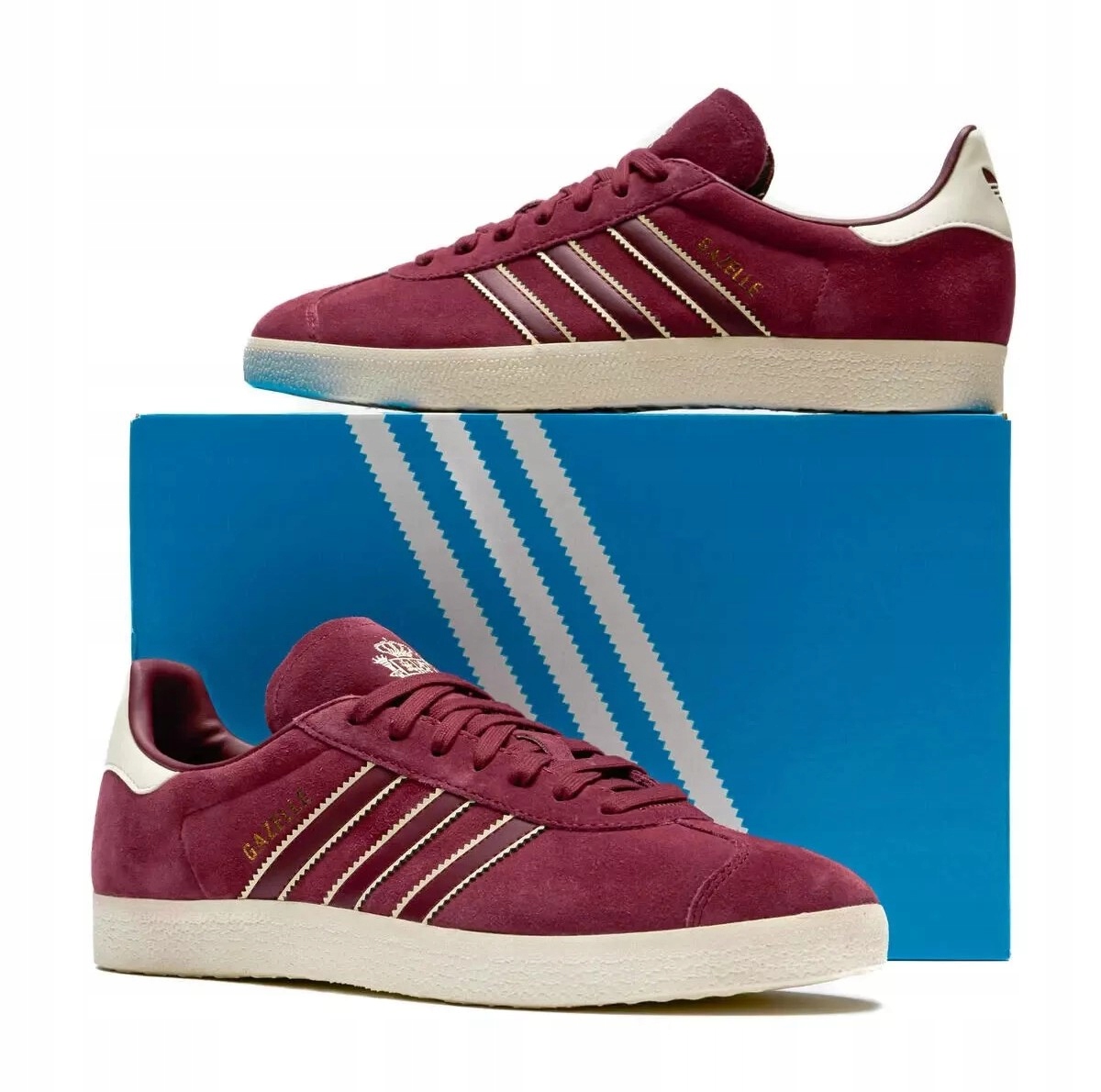 Boty Adidas Gazelle Spain ID3724 Orginals kožené 48