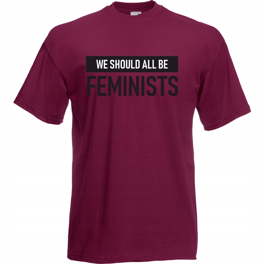 

Koszulka feminizm feministka gril XL burgund