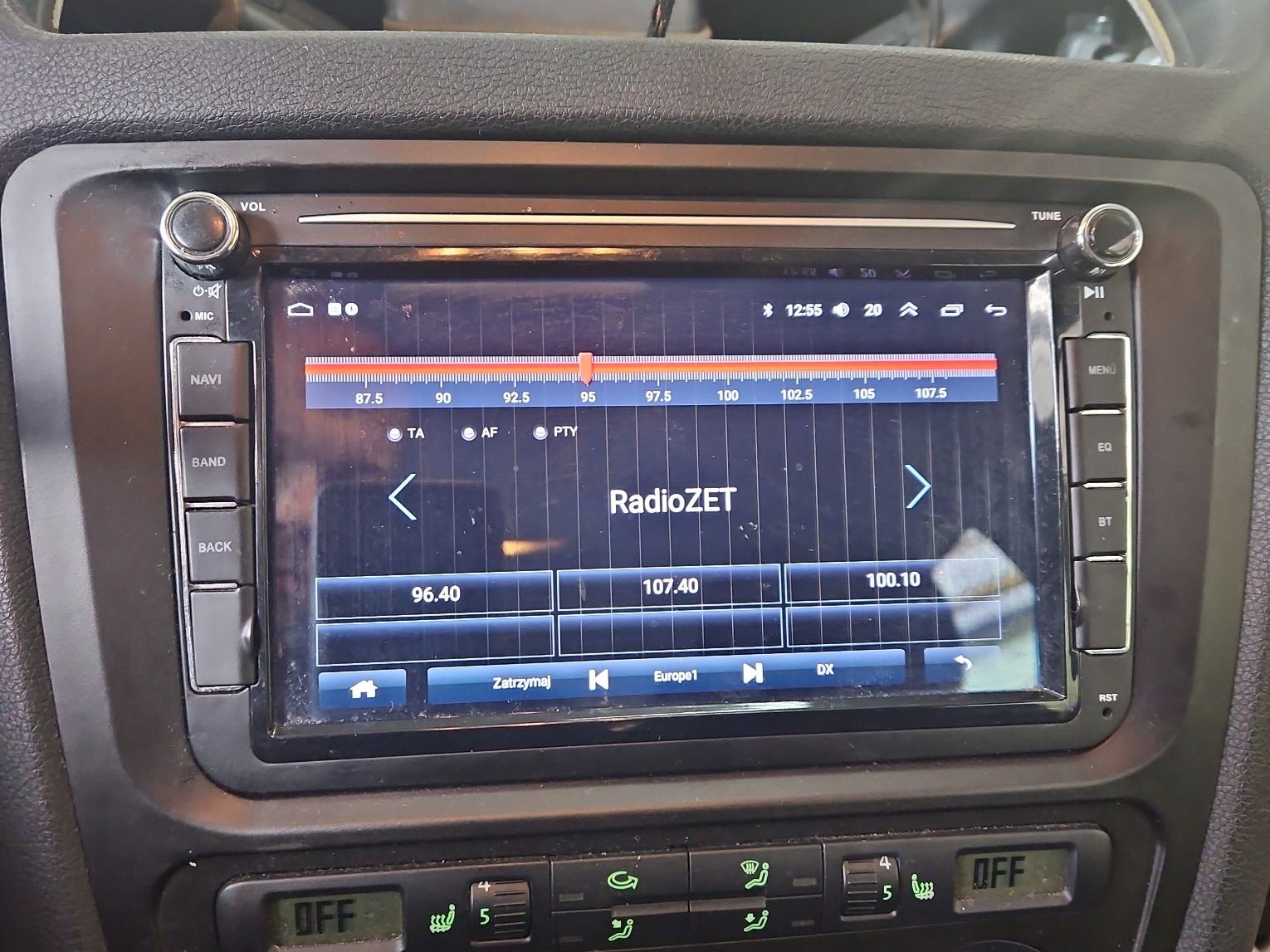 RADIO NIEORYGINALNE SKODA OCTAVIA II SKU110322 2DIN ANDROID VW AUDI