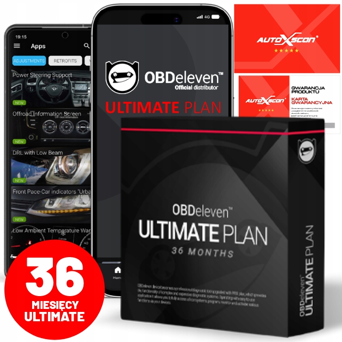 Obdeleven Ultimate 36-mesačné predplatné Pro Ultimate Plan pre OBDEleven na 3 roky