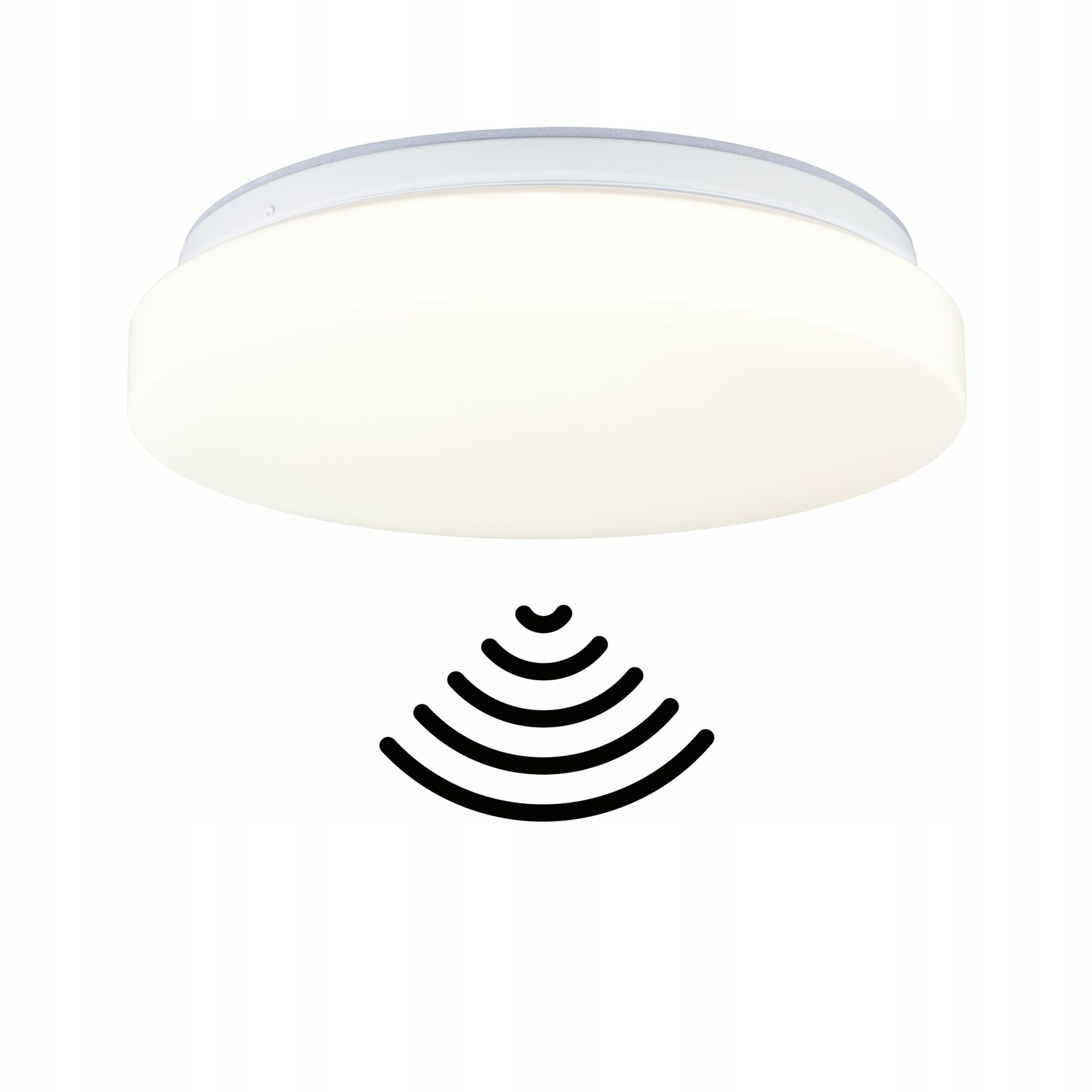 Paulmann Luiana Led stropné svietidlo IP44, čidlá, 16,5 W, biela, White Select