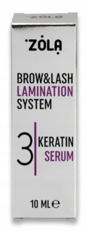 Zola Brow&Lash Lamination System 03 keratinové sérum