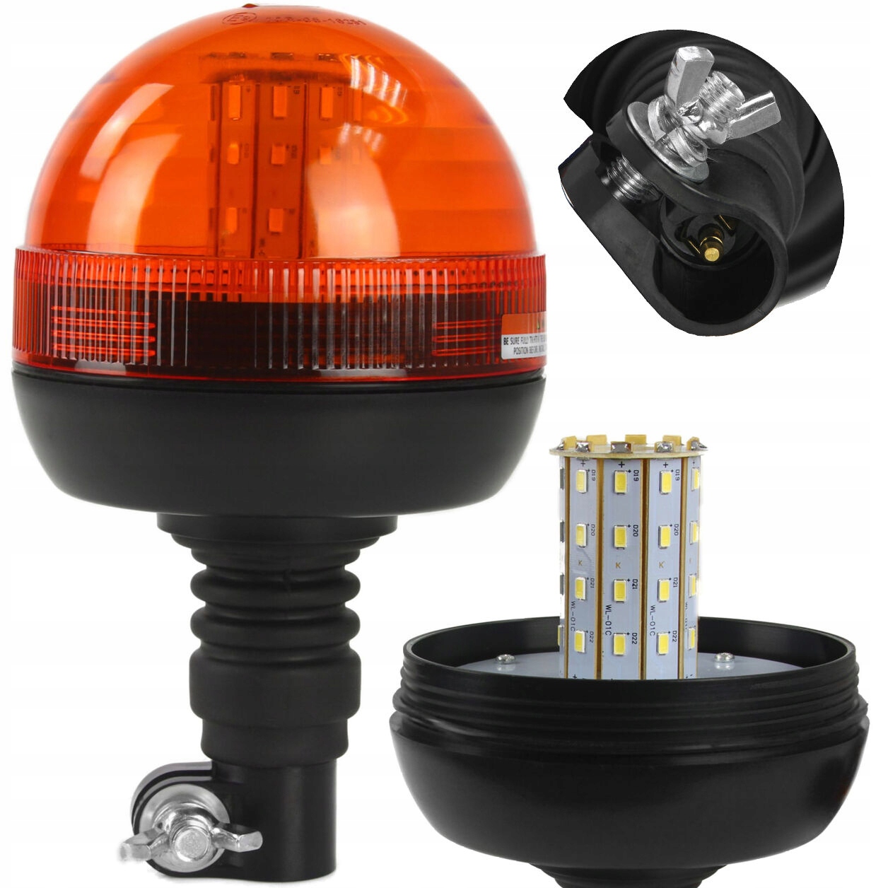 СИГНАЛЬНАЯ ЛАМПА 12-24 В 8 Вт 40 светодиодов