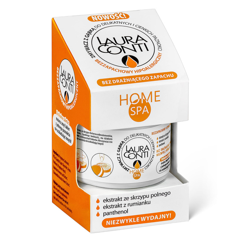 

Hipoalergiczny Zmywacz do Cienkich Paznokci Gąbka