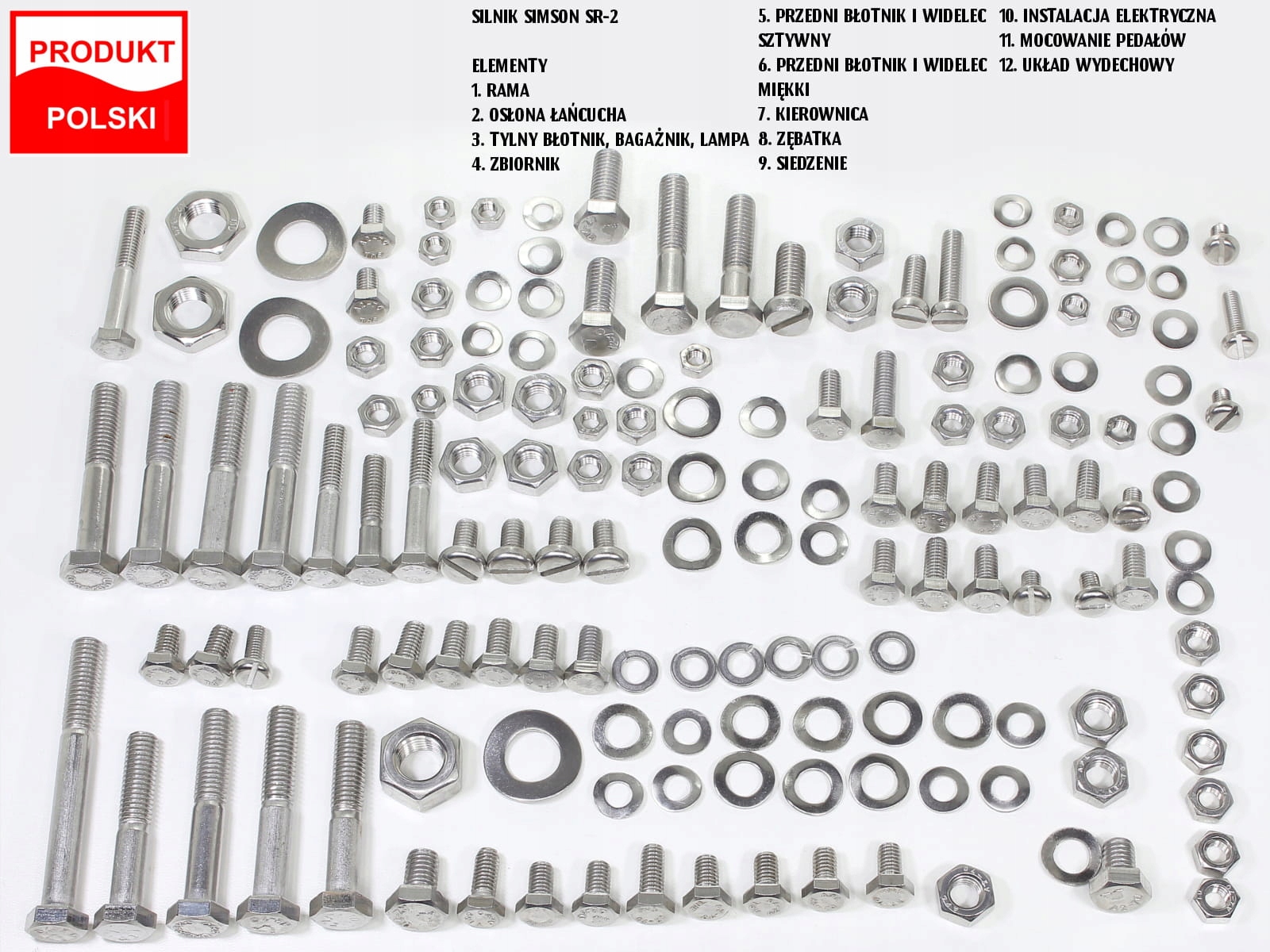 SRUBY SIMSON SR2 KOMPLET NA CALY MOTOR NIERDZEW TI Part number ROY14232