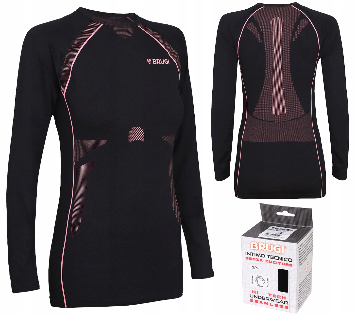 

Bielizna Damska Termoaktywna Brugi Bluza 2RC3 S/m