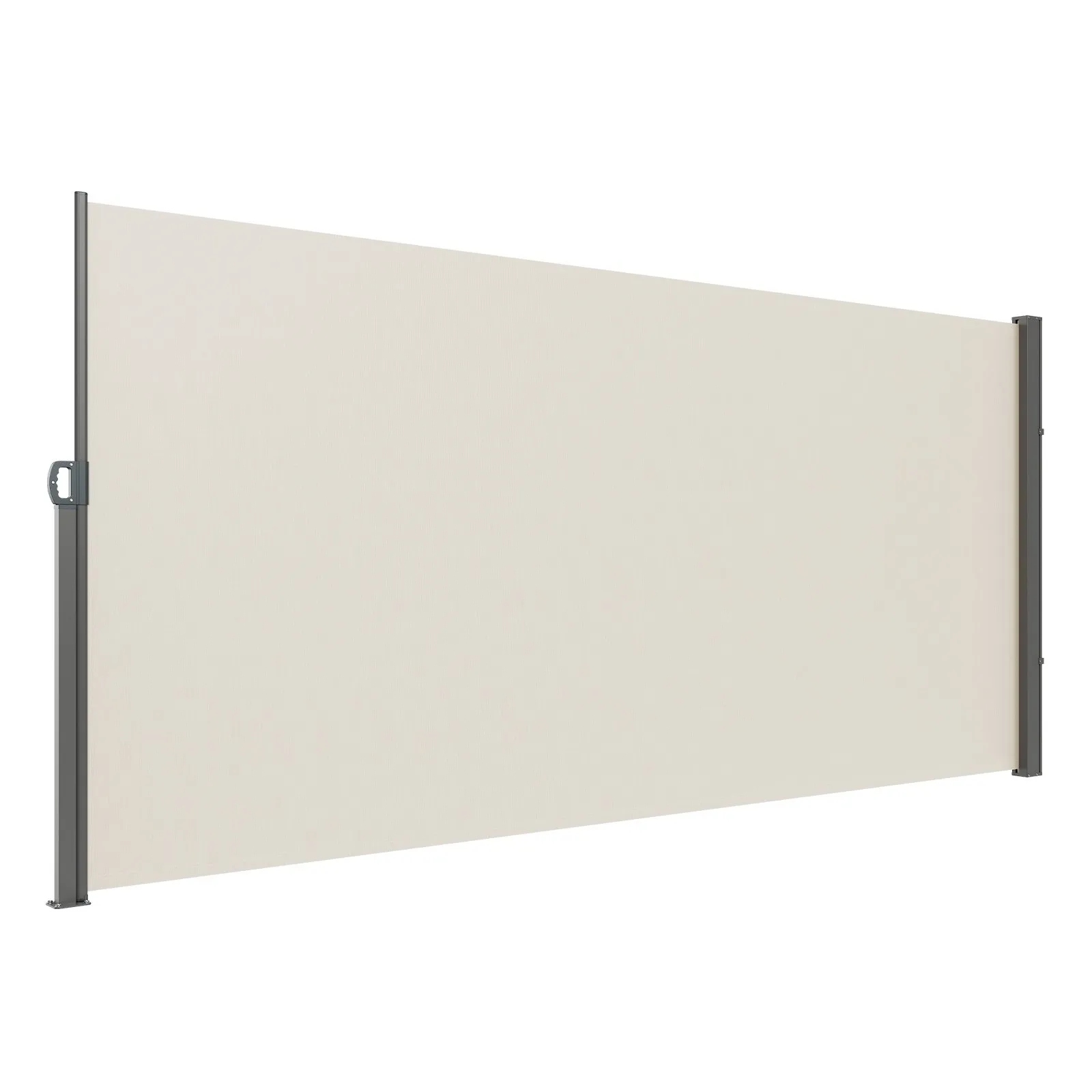 Balkónová bočná markíza na terasu, sada 160 cm, 300 cm, prémiová, vodotesná