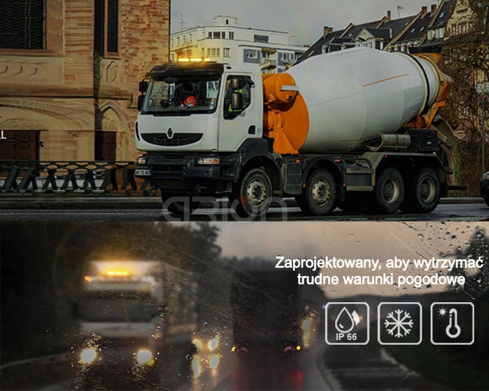 Belka ostrzegawcza Led COB kogut lampa 178W 12-24V Źródło światła LED