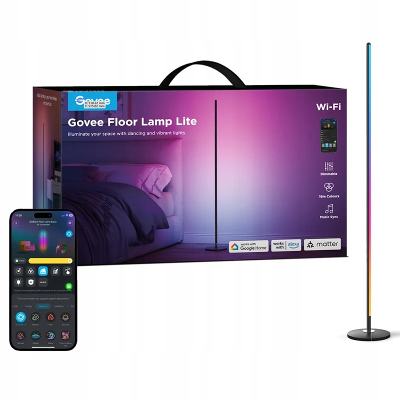 Led stojacia lampa Govee H8076 Floor Lamp Lite
