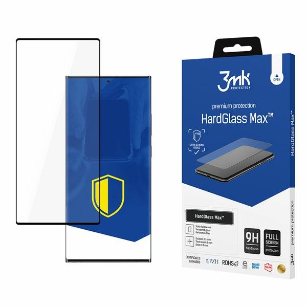 

Samsung S22 Ultra 3mk HardGlass Max Szkło