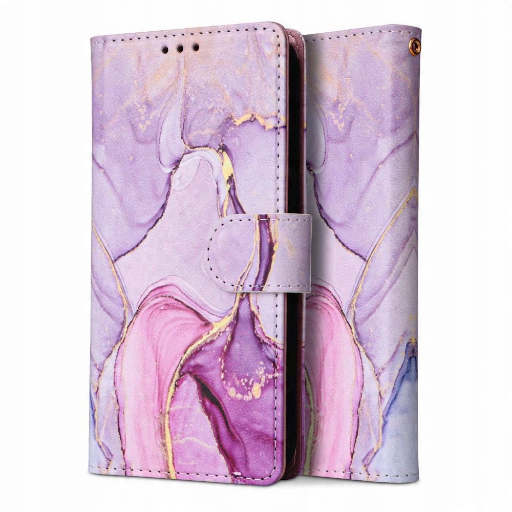 

Marmurowe Etui Portfel Cover Na Galaxy A34 5G