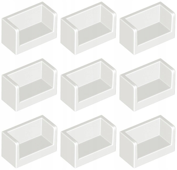 

Lego 23969 Panel 1x2x1 biały Nowy (6g) 9 szt.