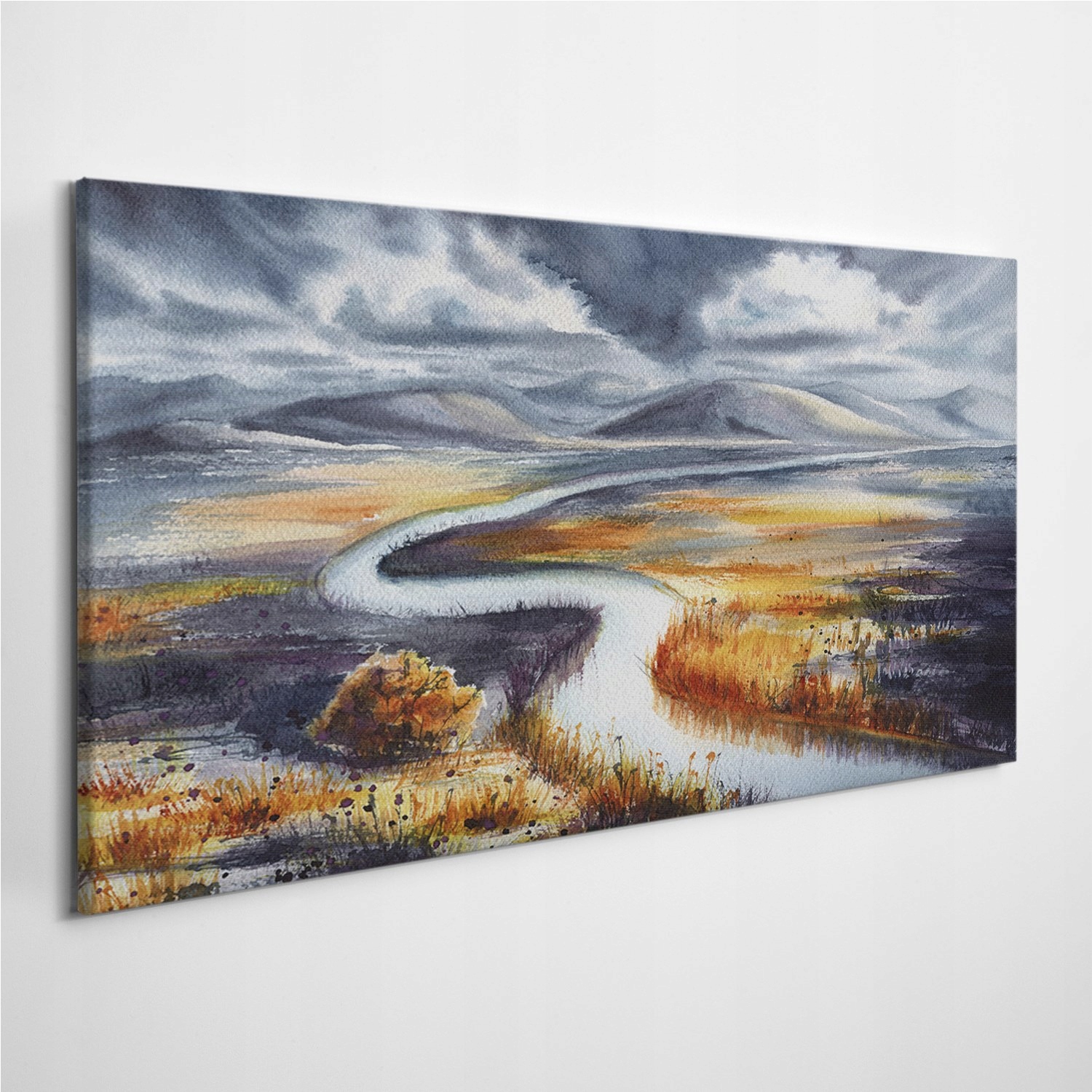 

Zdjęcie na foto-obrazie Akwarele Jesień Las 120x60