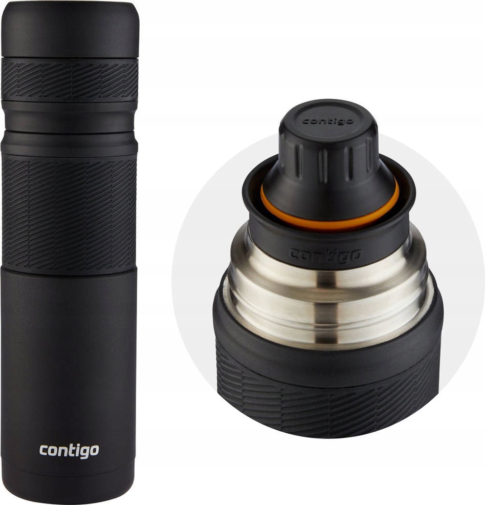 Termos Turystyczny, Podróżny Contigo 750 ml Black