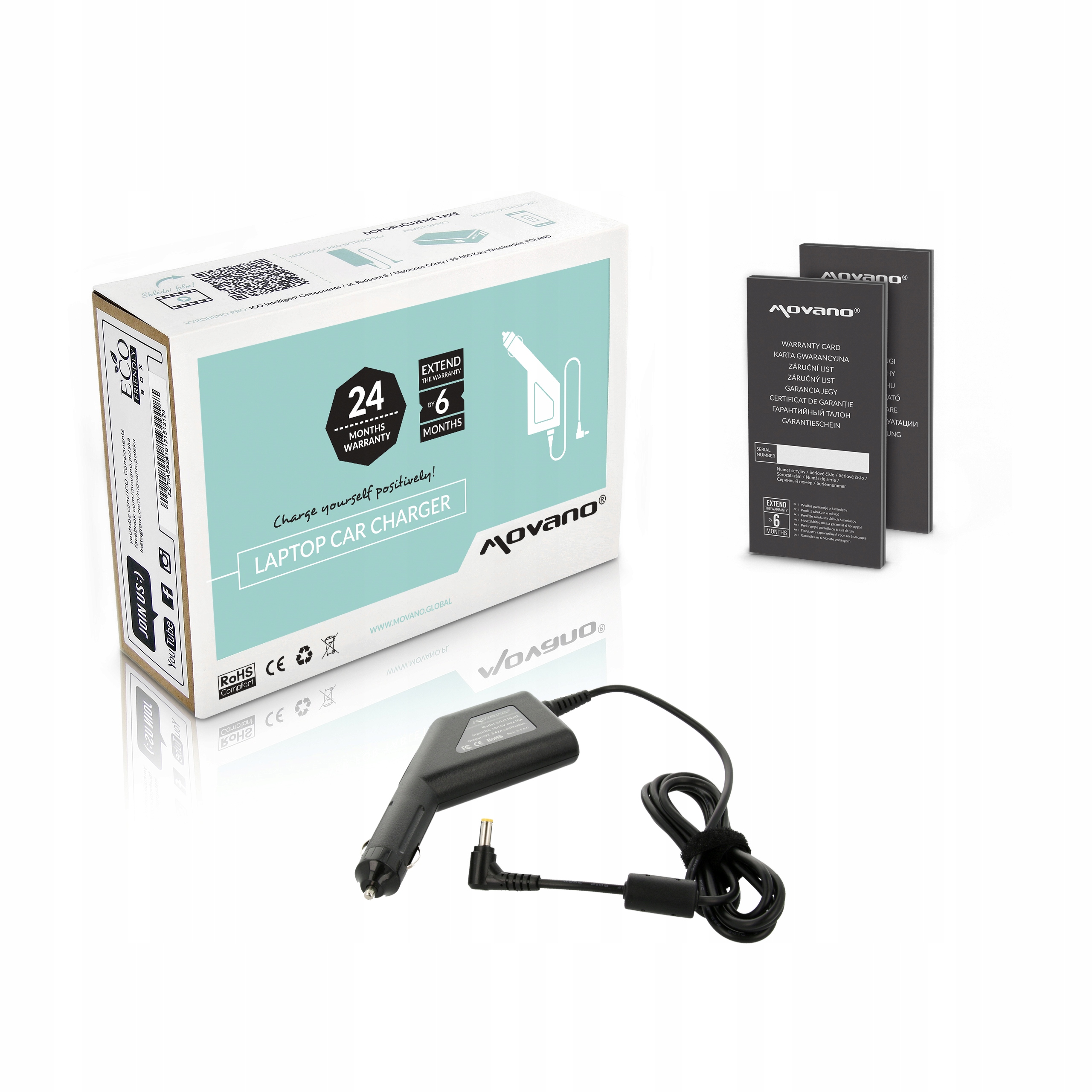 

Ładowarka samochodowa 65W Asus 19V 3.42A 5.5-2.5mm