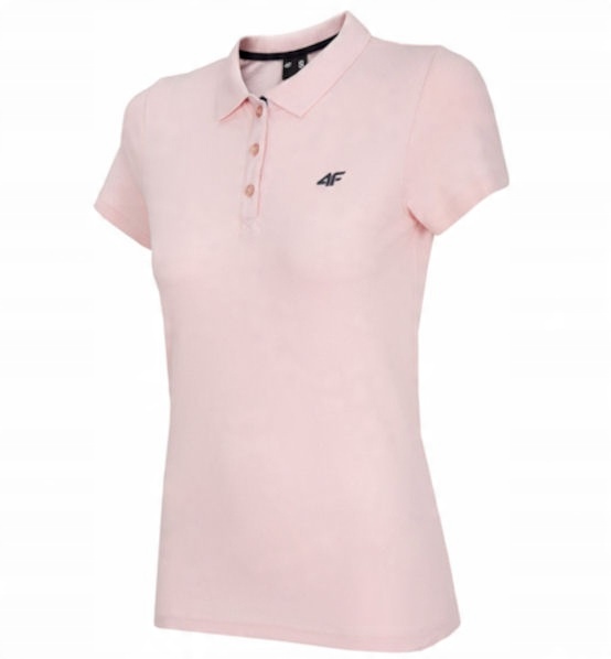 

Koszulka 4F damska polo NOSH4-TSD007-56S różowa S
