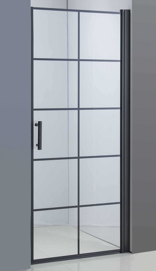 LOFT ! Czarne Drzwi Prysznicowe 70 reg. 69-72 cm Marka Lavado