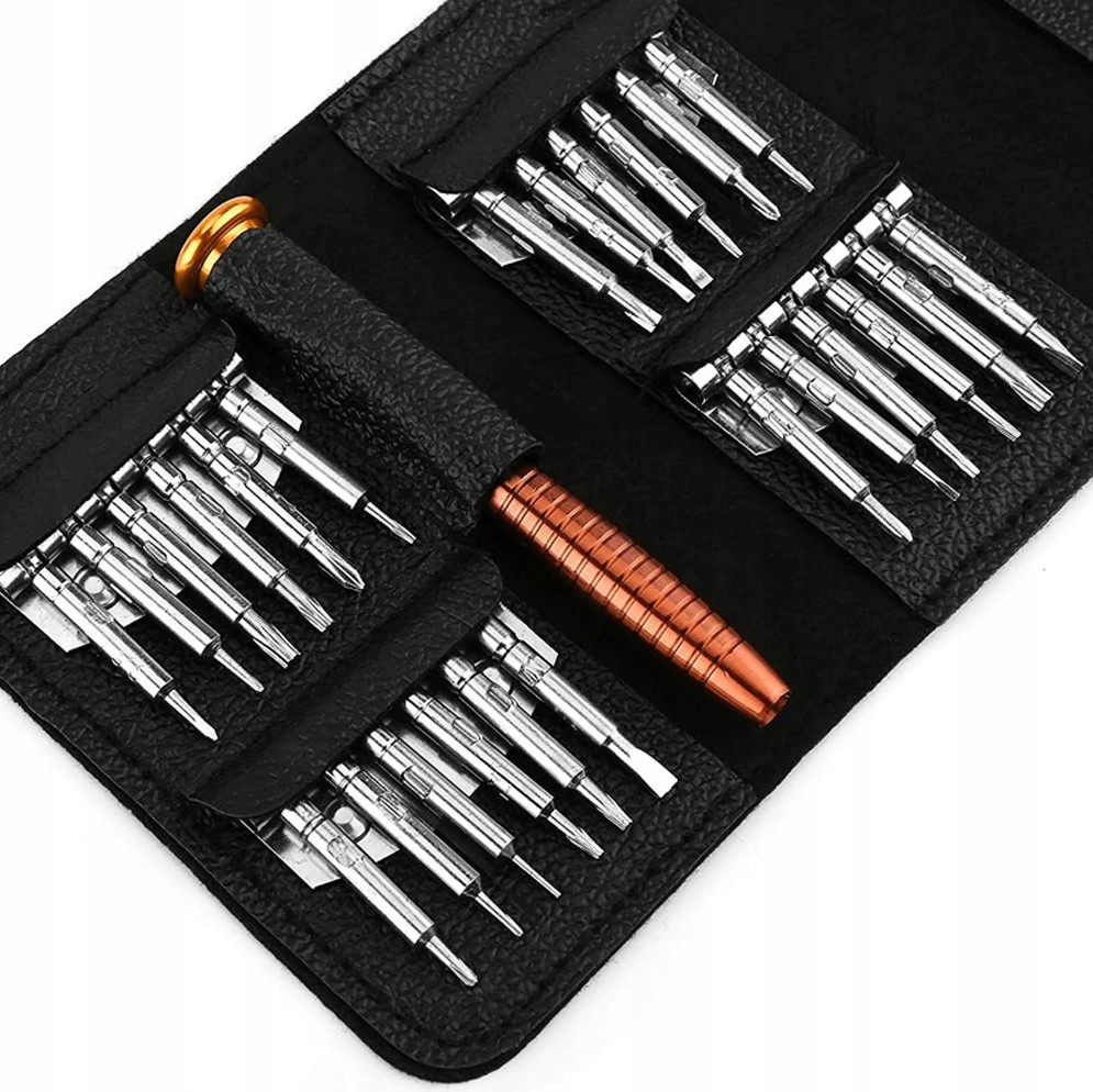 ZESTAW ŚRUBOKRĘTÓW WKRĘTAKÓW BITY 25 ELEMENTÓW Liczba elementów zestawy