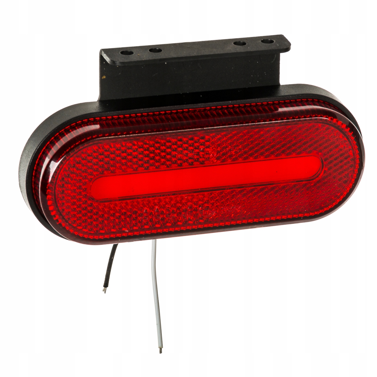 

Lampa obrysowa Led 12V 24V 120x45mm E9 czerwona