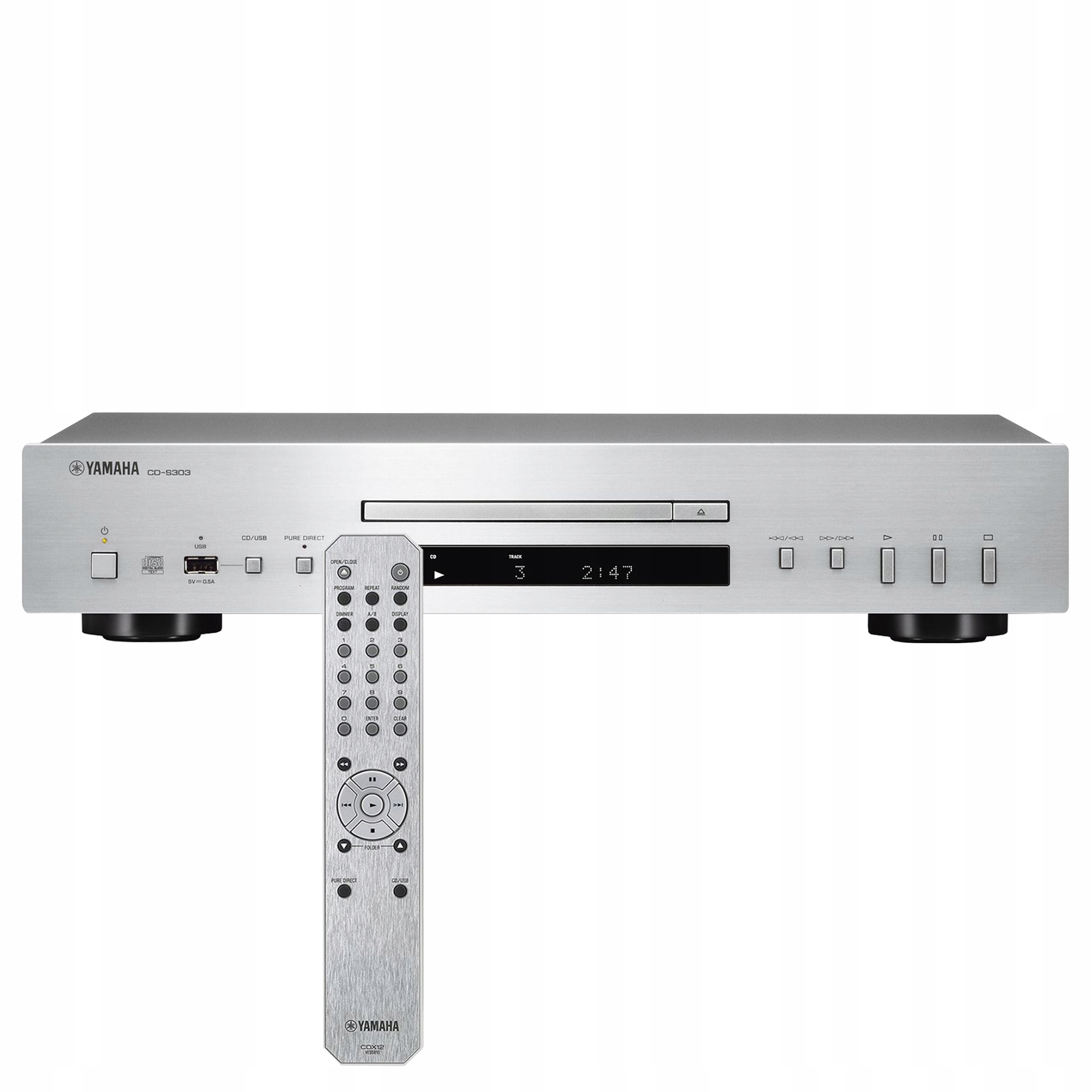 Yamaha CD-S303 Usb CD Prehrávač Flac 24-bit Pure Direct