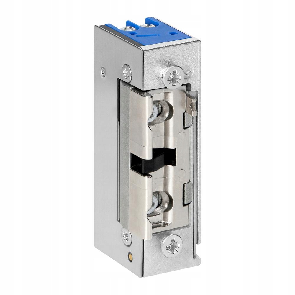 Elektrozaczep symetryczny z pamięcią i z blokadą, regulacja zapadki 12VDC