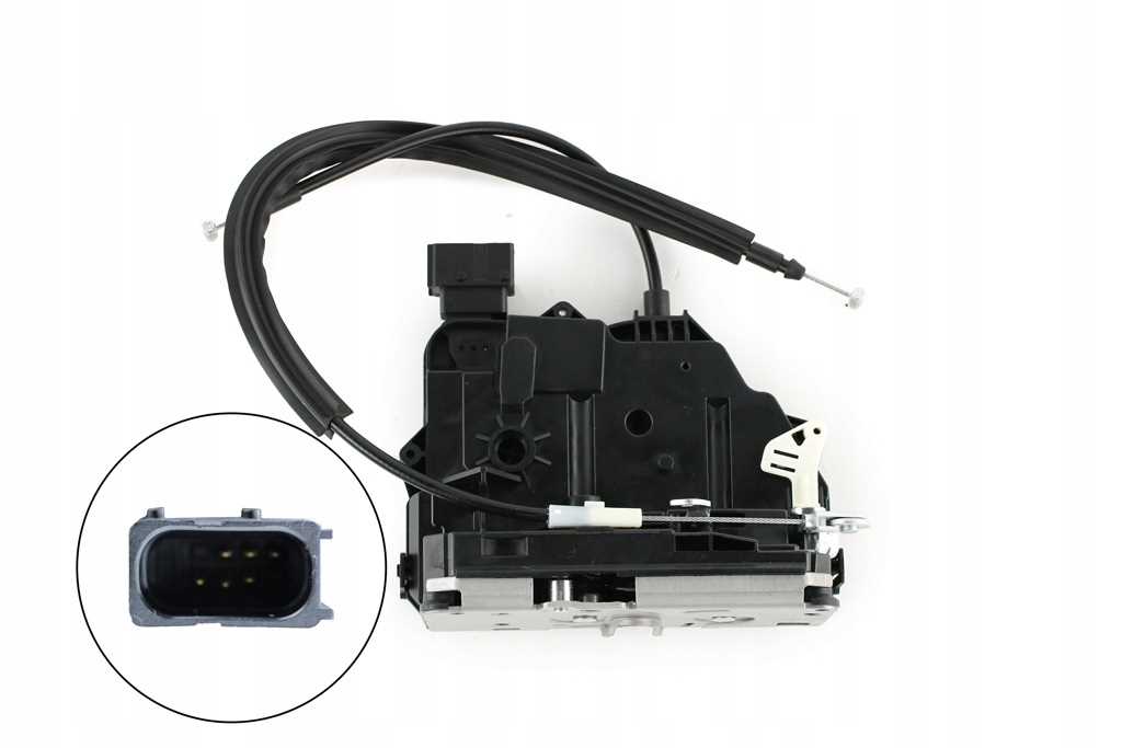 Zámek Zadních Dveří Středový Pravý 6-PINOVÝ Boxer Ducato Jumper 2006-