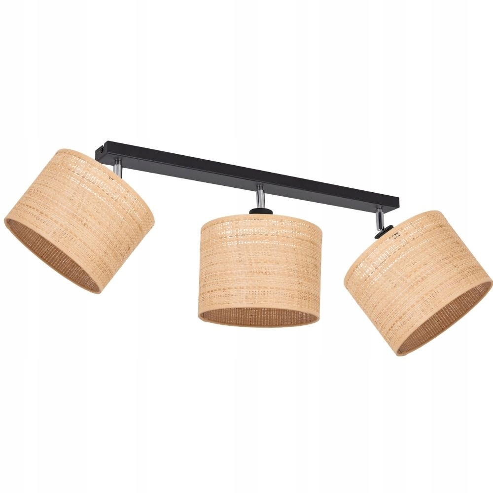 

Lampa Listwa Sufitowa Żyrandol Ratan Rattan Boho