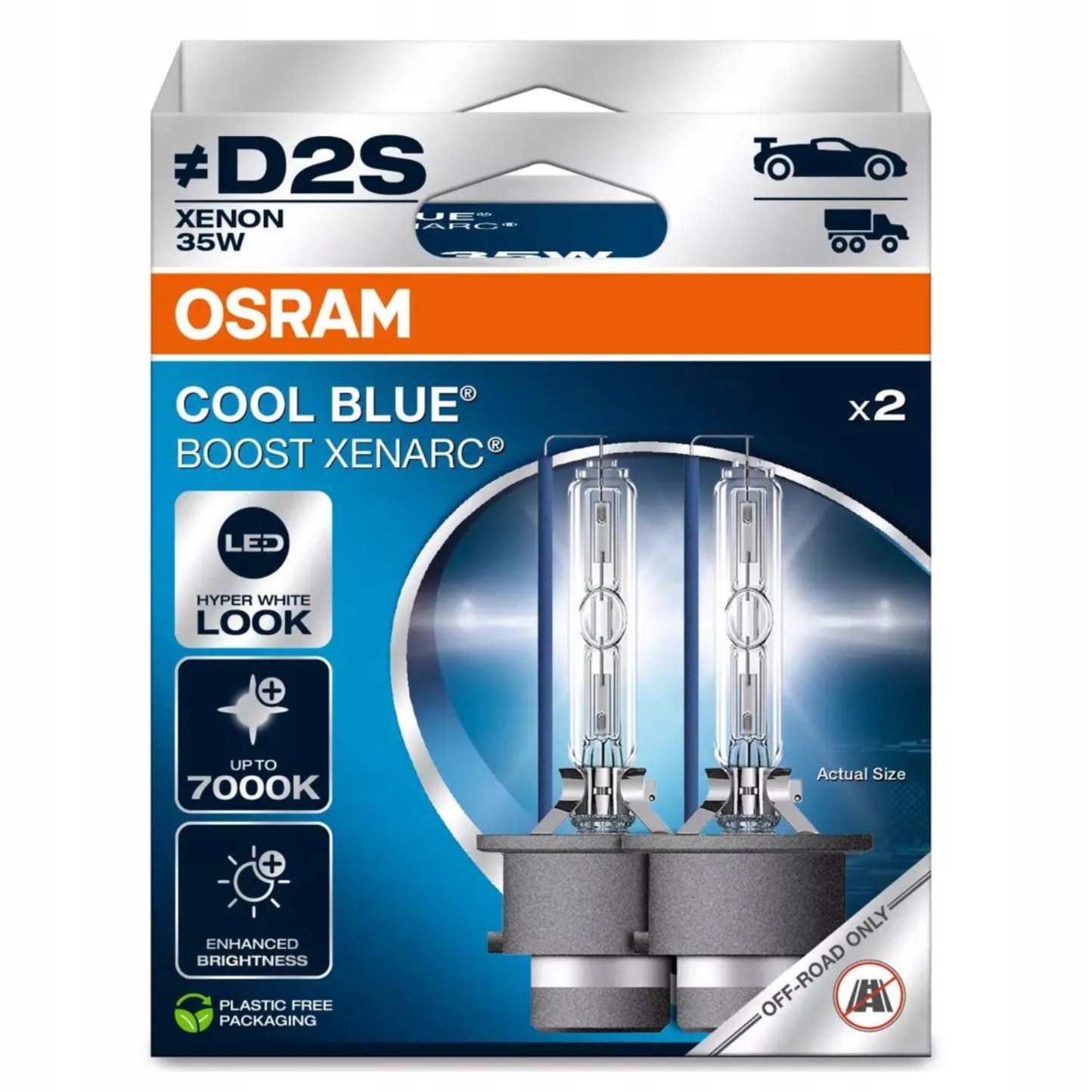 Osram Xenonová výbojka D2S Cool Blue Boost Epack