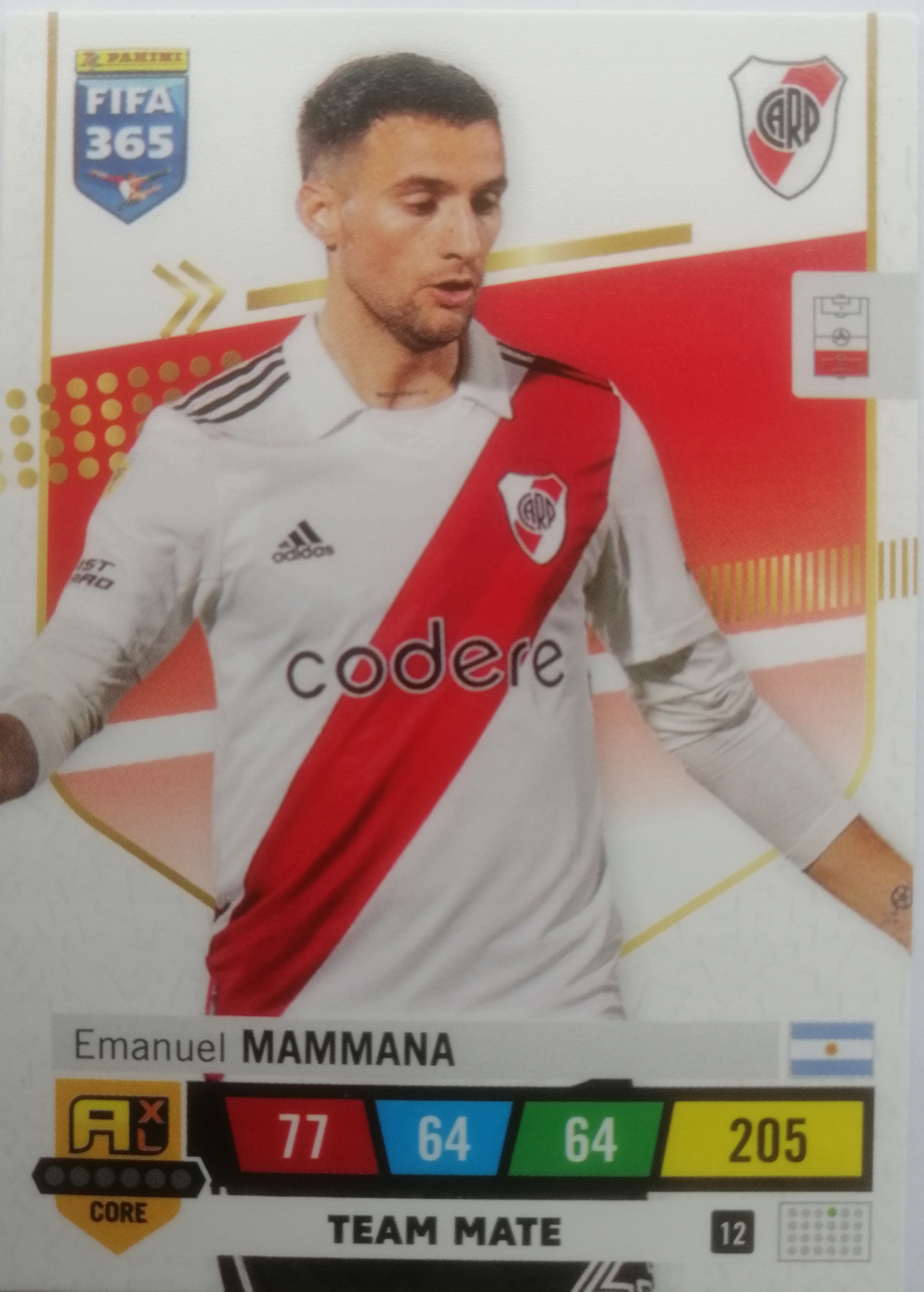Fifa 365 2023 Core Team Mate 12 Emanuel Mammana