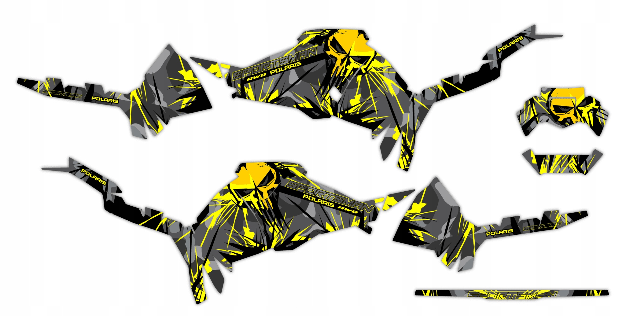 Dyha Nálepky Polaris Sportsman 570 2021+ #3774510