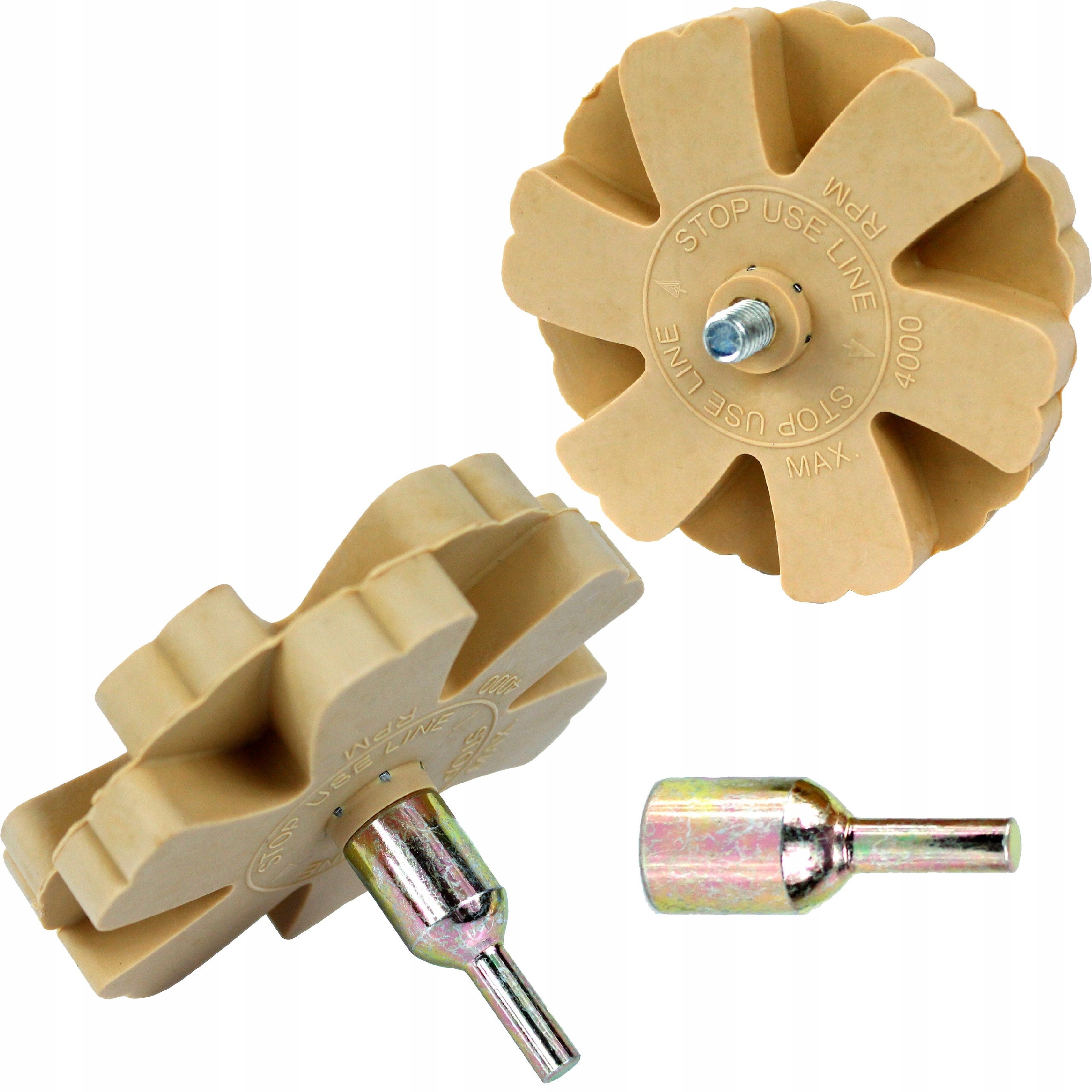 Krążek Gumowy Do Usuwania Kleju Farby Naklejek Folii Na Wiertarkę Adapter