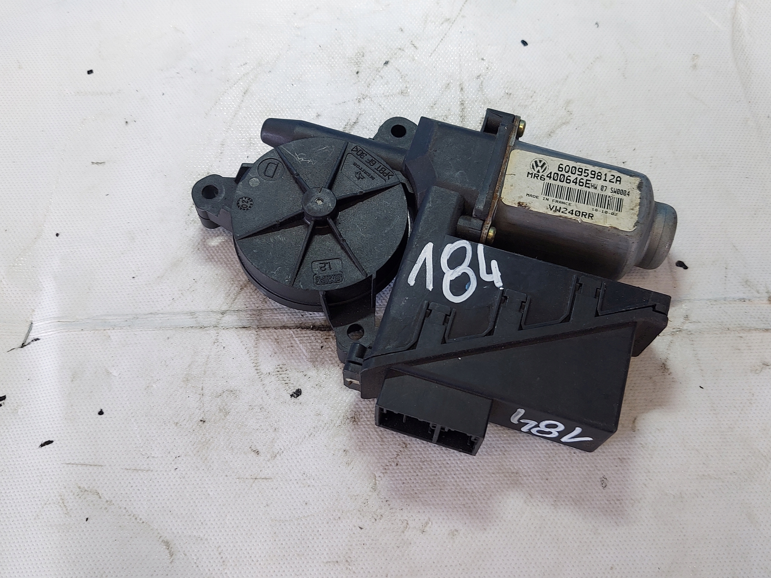 engine lifting windows CORDOBA II 6Q0959812A right rear part