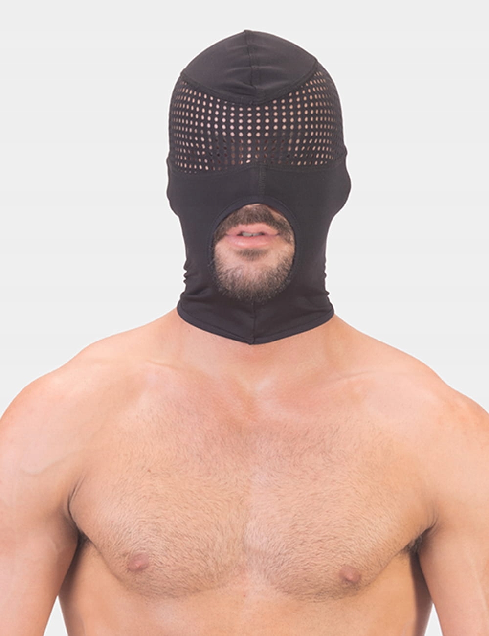 BARCODE BERLIN MASKA Mesh Eye Hood Troy - FETISH EAN (GTIN) 5607776030917