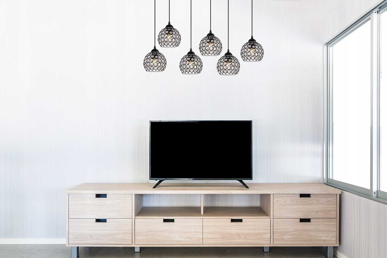 LAMPA SUFITOWA WISZĄCA ŻYRANDOL PLAFON KRYSZTAŁKI Marka Light Home