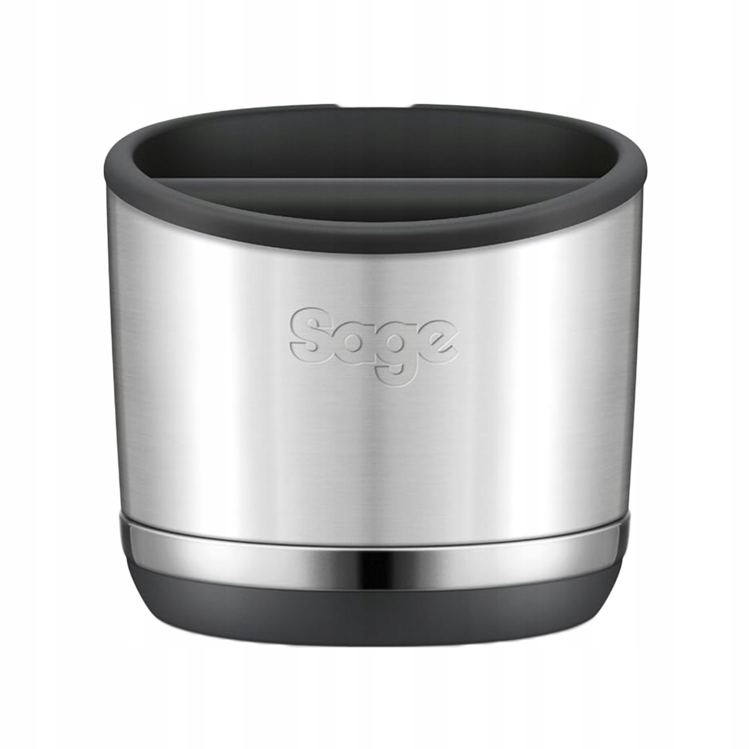 Odbijak do fusów kawy Sage the Knock Box 10 srebrny