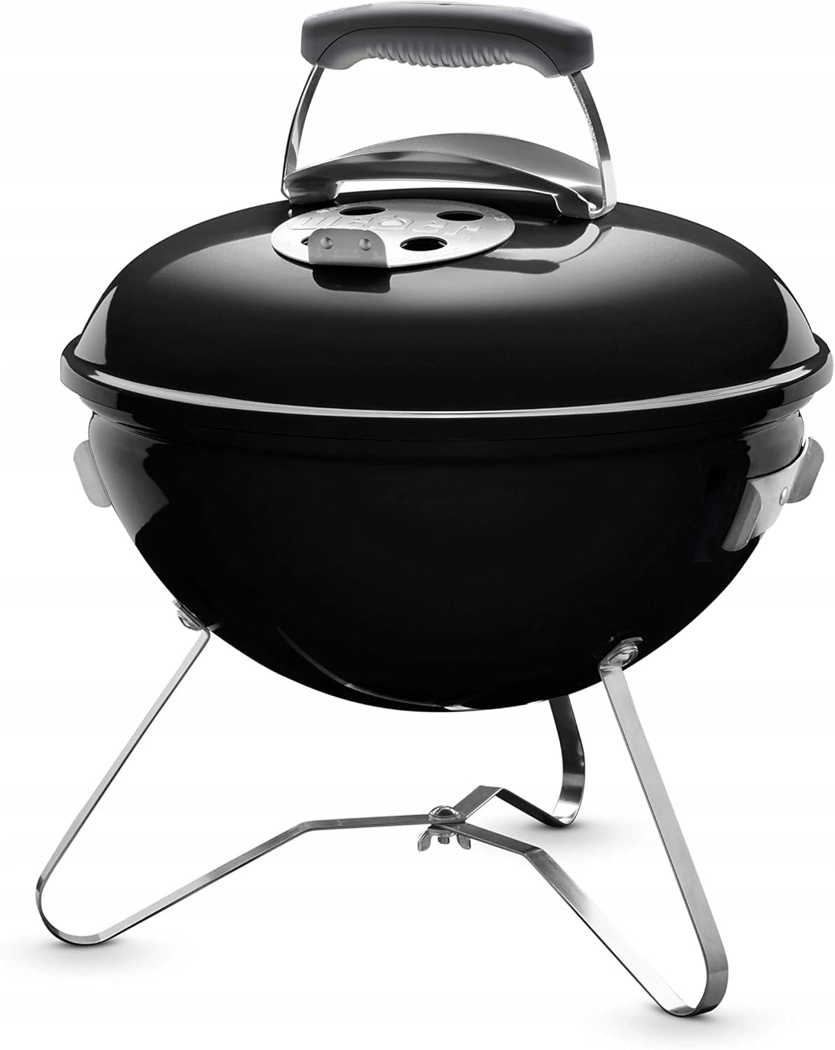 Weber Smokey Joe Original – Přenosný gril na dřevěné uhlí Ø 37 cm, černý