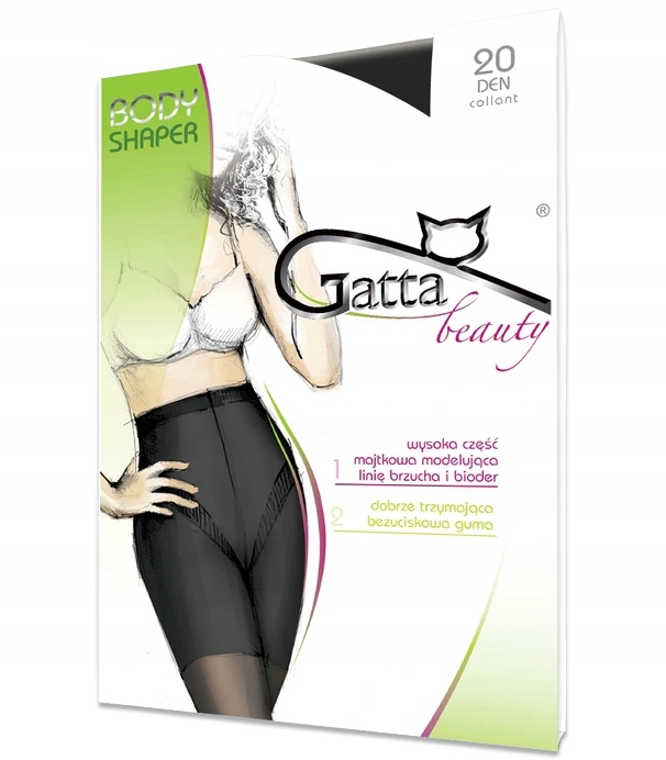 

Gatta Body Shaper 20 Den - rajstopy modelujące r2