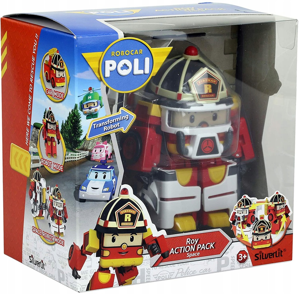 Robocar Poli Figurka Roy Transformująca się Typ zestaw