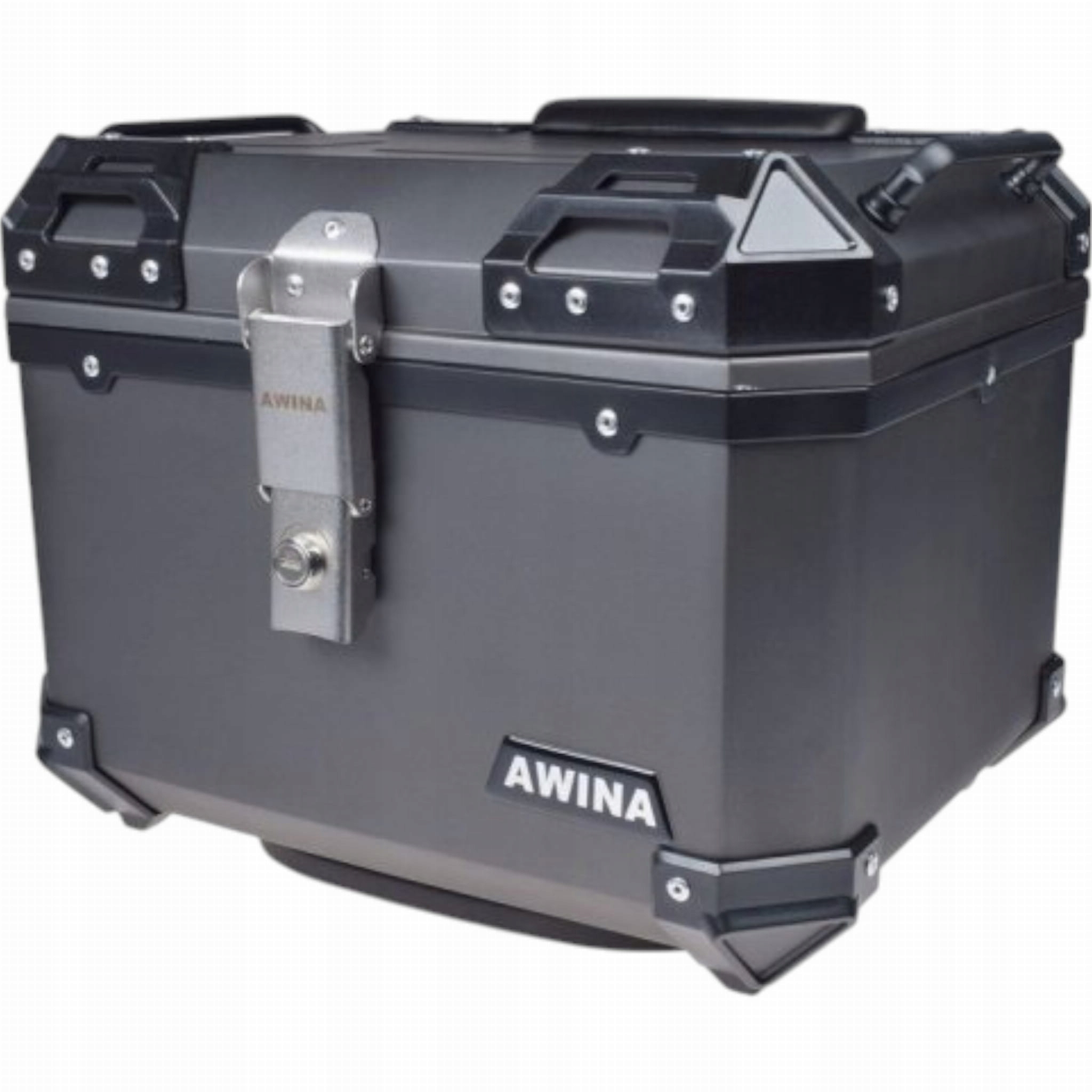 Motocyklový kufr Centrální s montážní deskou 45L Titanium