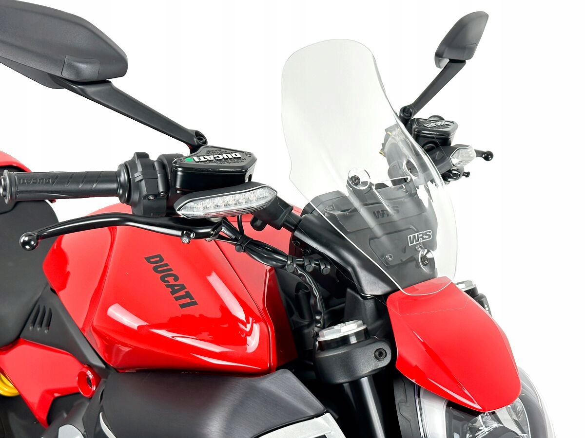 Motocyklové Plexi Wrs Touring Ducati Diavel V4 Číre