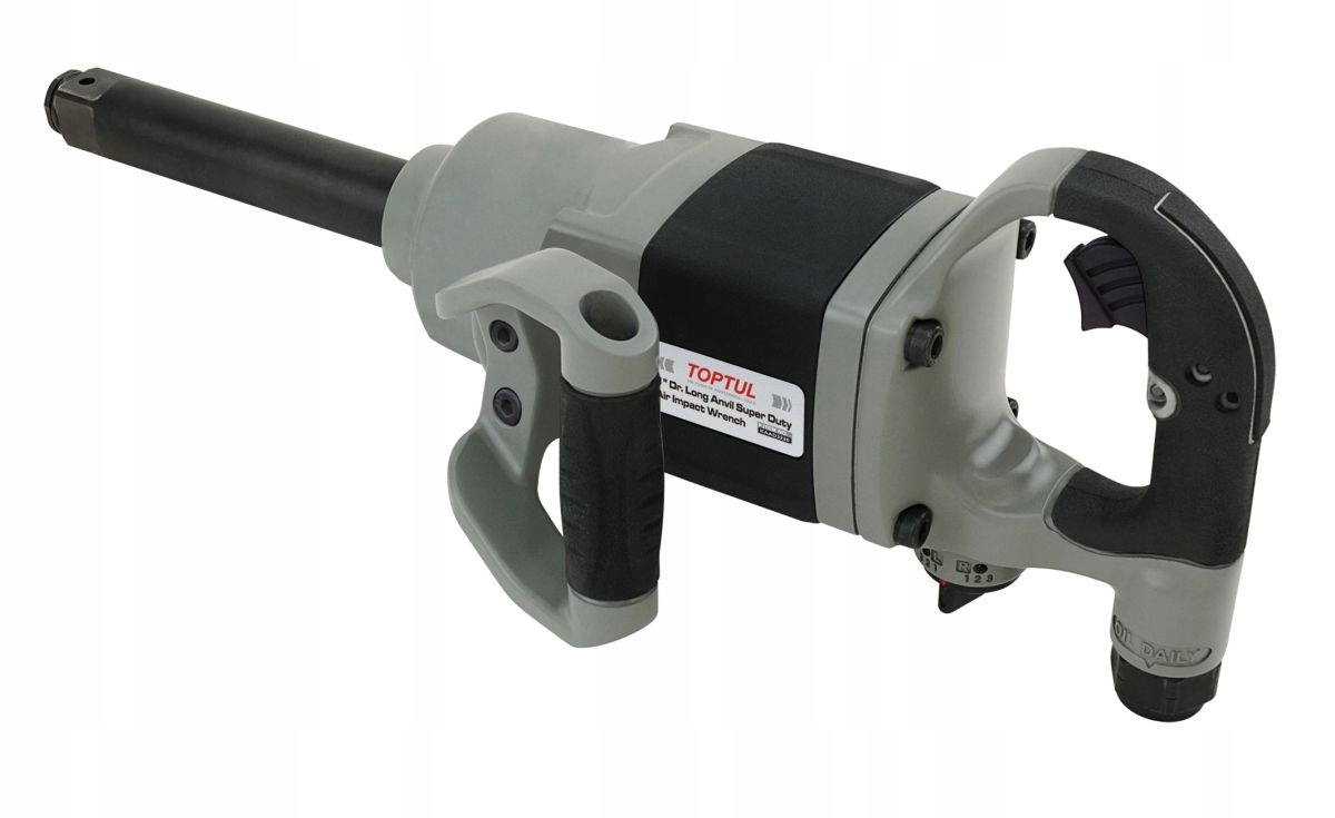 Rázový uťahovák 1'' 2712 Nm 5000 rPM 255 l/min, dĺžka 495 mm Toptul KAAD3220