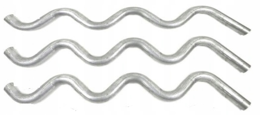 ВИХЛОПНА ТРУБА ВИГНУТИЙ ЗМІЙОВИК ЛІКОТЬ FI 100