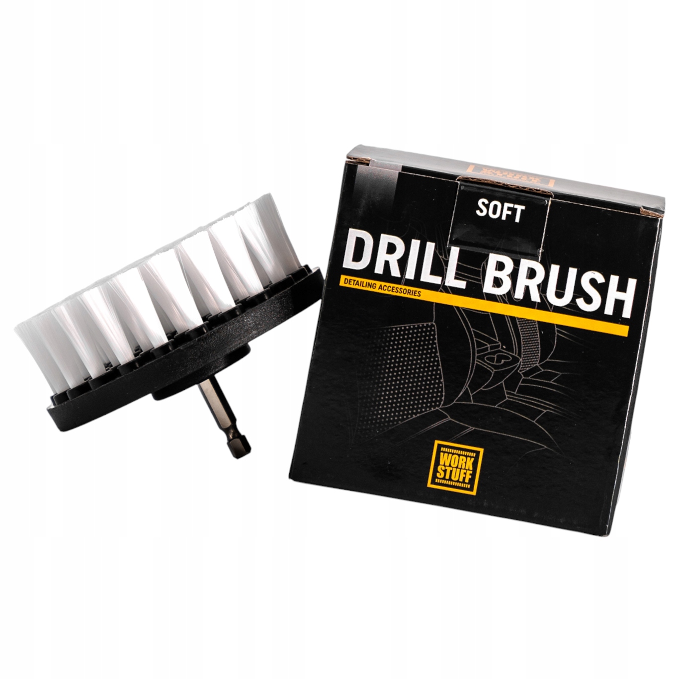 Work Stuff Soft Drill Brush Szczotka Do Czyszczenia Na Wkrętarkę Wiertarkę