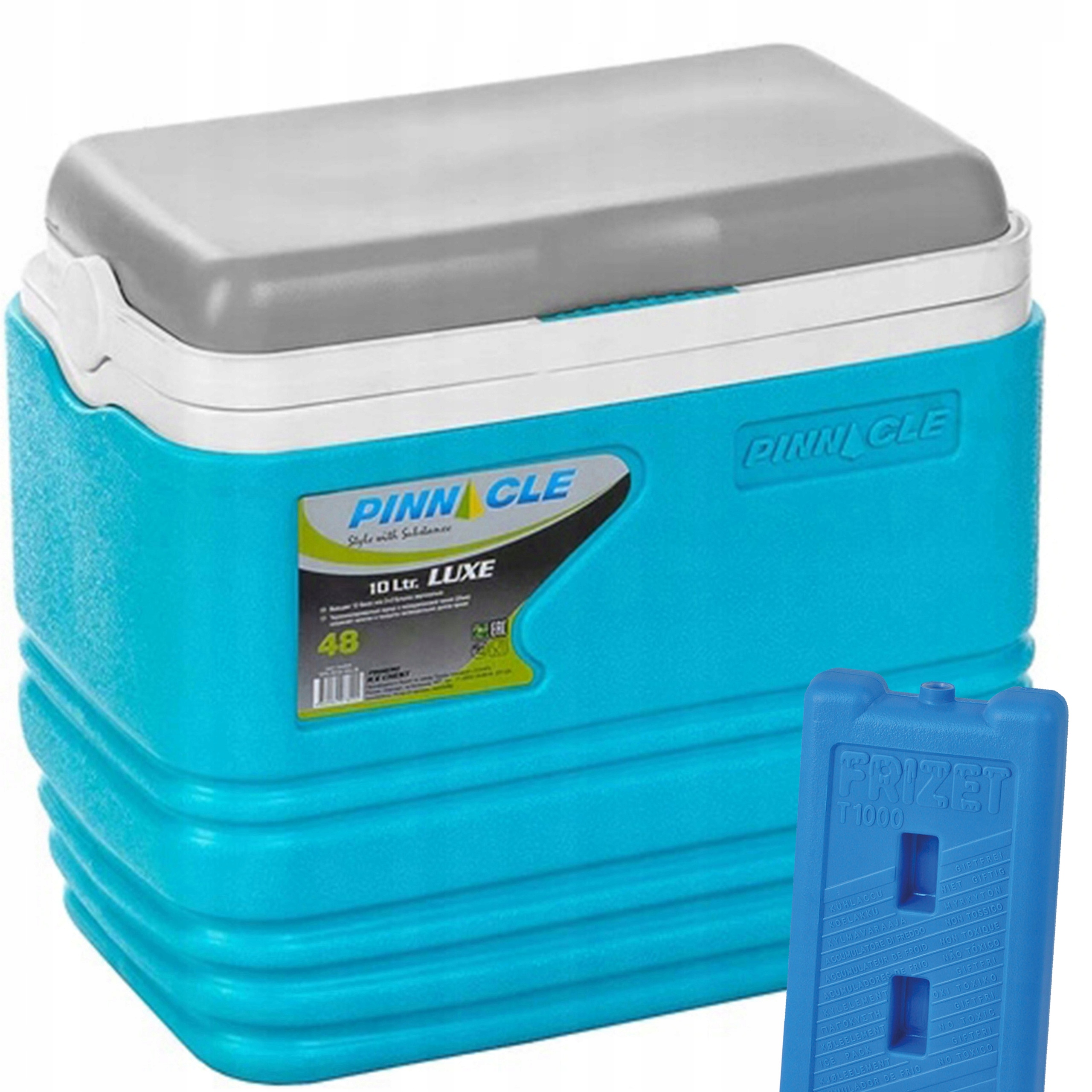 Turistická lednička Pinnacle Tpx 7013 10L tyrkysová 1 chladicí vložka 1 l