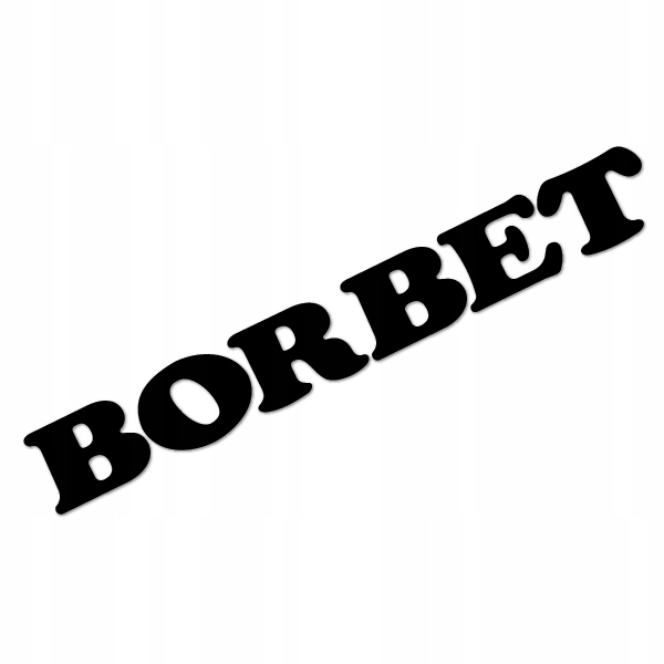 

Borbet Naklejka tuning firma felgi 15 cm