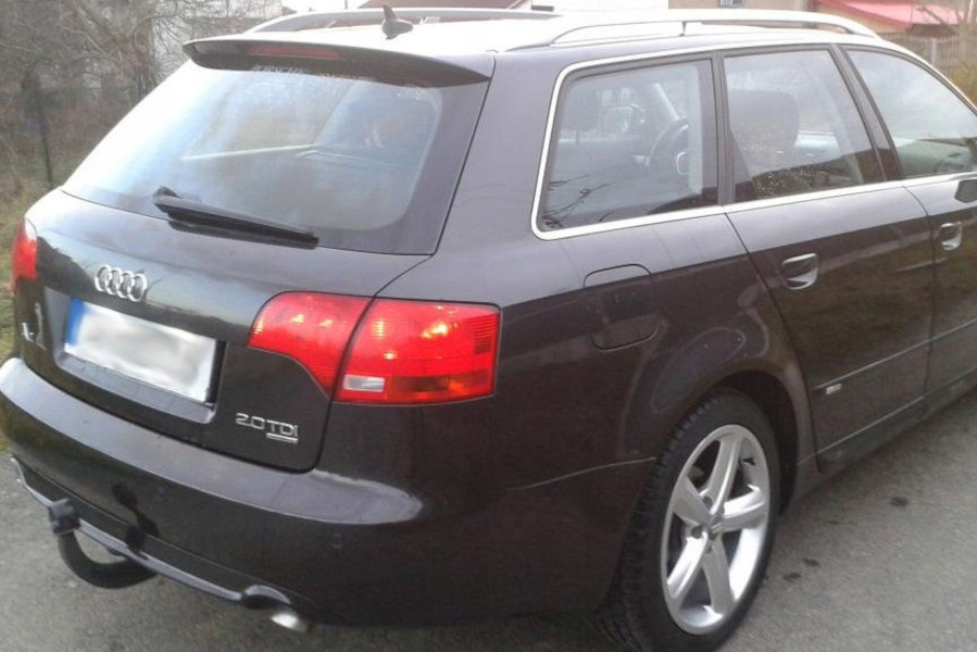 спойлер навес для Audi A4 B6 B7 2000-2008 универсал