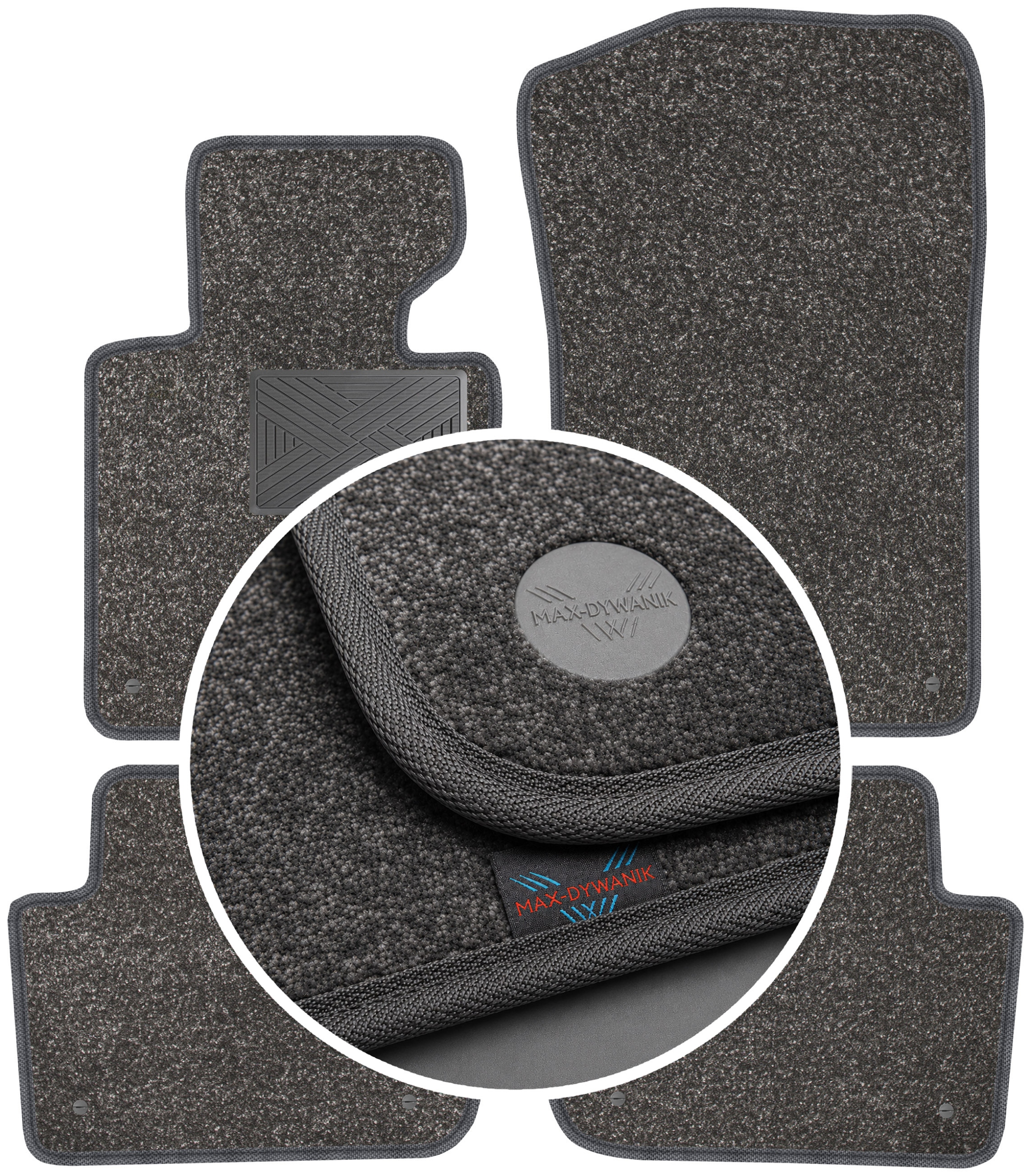 Bmw X3 E83 2003-2010 Koberce do auta Perl-Line 12 mm