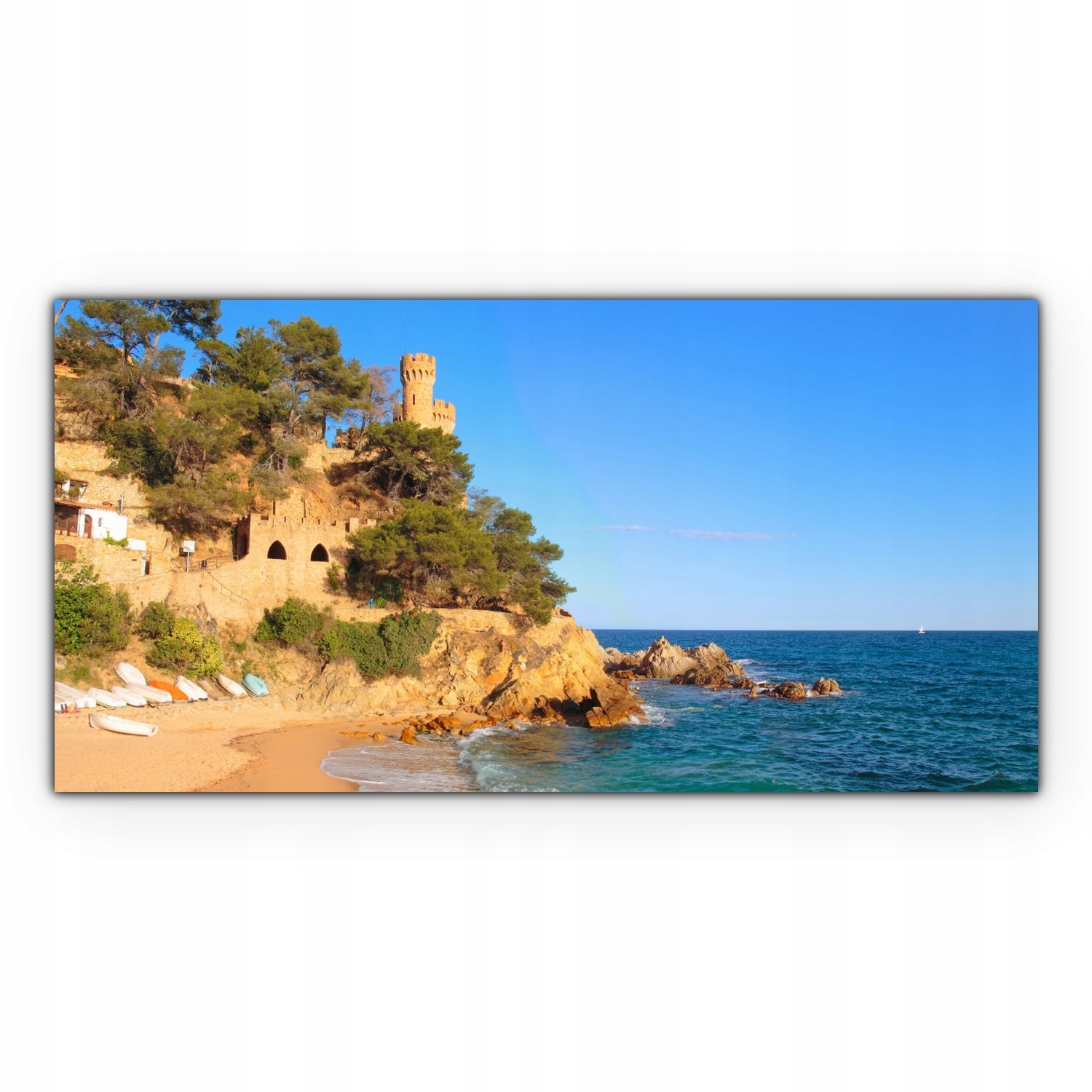 

Canvas na ramie ścienny 120x60 Klif Wzgórze Natura