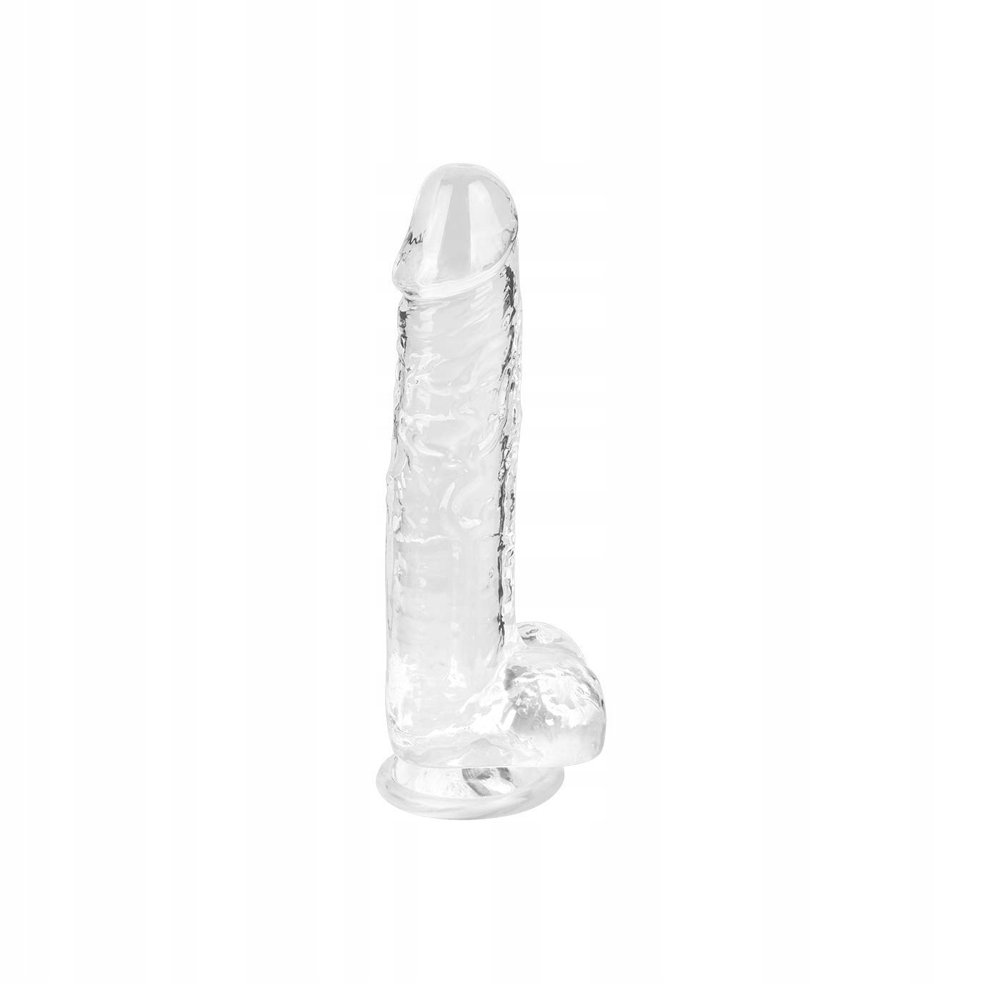 EIS Przezroczysty Naturalny Dildo Rozmiar M 22 cm — miniatura 3