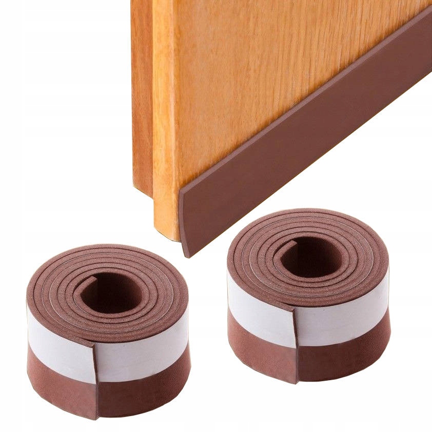 USZCZELKA DO DRZWI BRĄZ 100x3,5 cm x 2szt